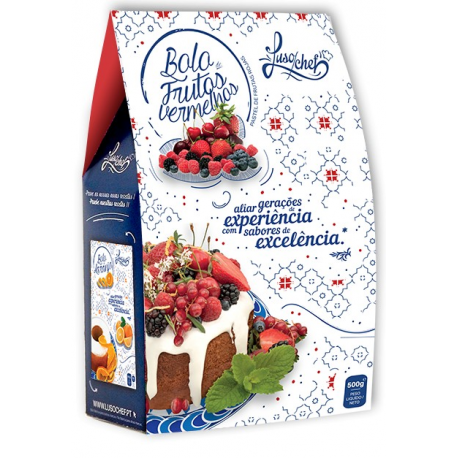 LUSO CAIXA FRUTOS VERMELHOS Cx 0 LUSO CAIXA FRUTOS VERMELHOS Cx 0.500Grs