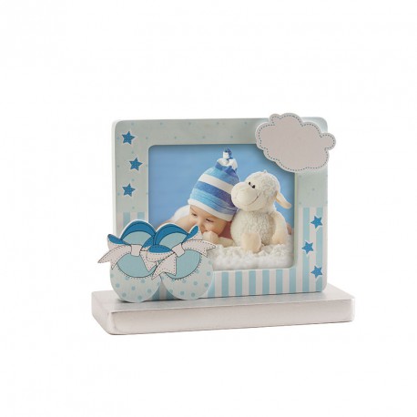 BAT BAT. 4 MARCO FOTOS PATUCOS AZUIS 13X10CM DEK