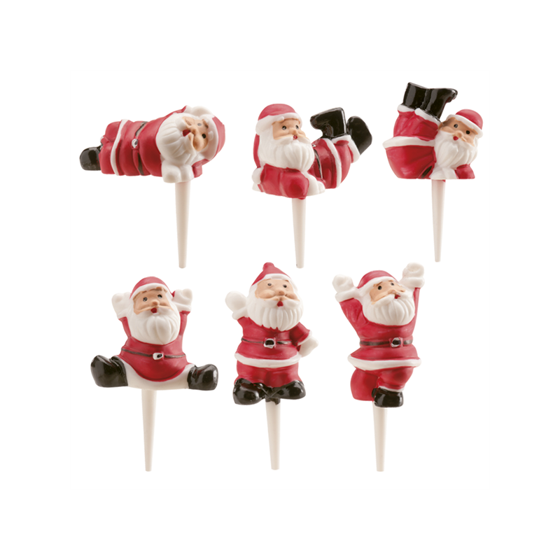 PAI NATAL C/PALITO CAMBALHOTA 4CM C/6 DEK 1 PAI NATAL C/PALITO CAMBALHOTA 4CM C/6 DEK