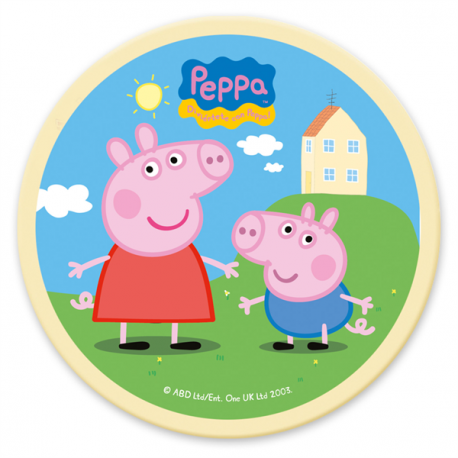 DISCO CHOCO PORQUINHA PEPPA 11,2CM DEK 1 DISCO CHOCO PORQUINHA PEPPA 11,2CM DEK