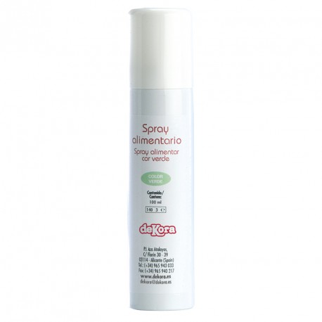 SPRAY ALIMENTAR VERDE 100ml DEK 1 SPRAY ALIMENTAR VERDE 100ml DEK