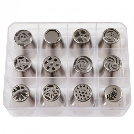 CAIXA 12 BICOS DECORATIVOS SORTIDOS A CAIXA 12 BICOS DECORATIVOS SORTIDOS A.INOX DEK